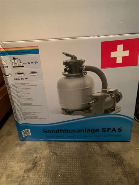 Waterman Sandfilteranlage Sfa Kaufen Auf Ricardo