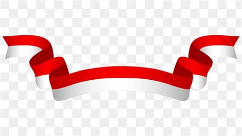 indonesia flag ribbon clipart