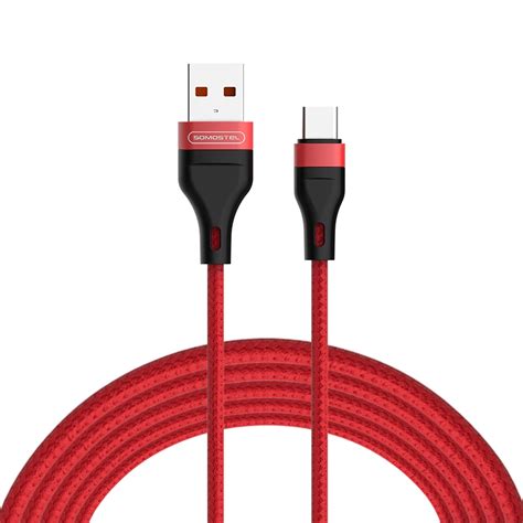 Somostel Somostel Sms Bw A Nylon Fast Charging Usb Data Cable