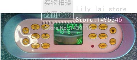 Key Hot Tub Control Panel Spa Keypad Amc Series Chinese Screen Free Shipping Worldwide