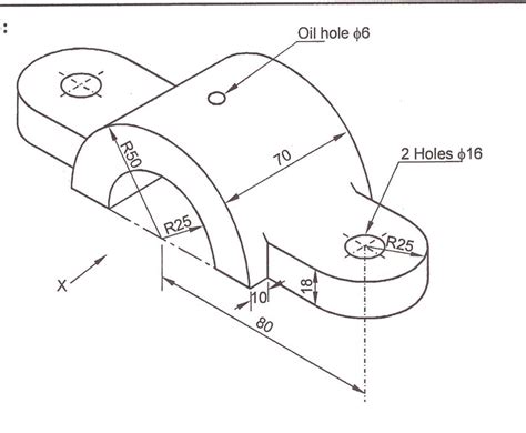 Sectional View Engineering Drawing Exercises at GetDrawings | Free download