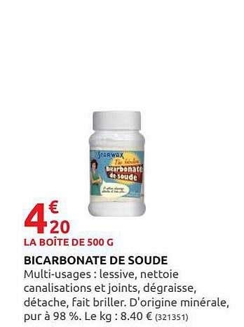 Promo Bicarbonate De Soude Chez Rural Master ICatalogue Fr