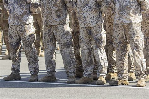 Military Men during Military Parade Stock Photo - Image of national ...