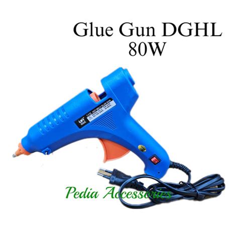 Jual Alat Lem Tembak Besar 80 Watt Glue Gun Lem Bakar Cair Isi Refill