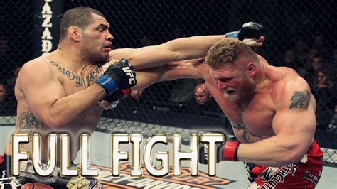 Brock Lesnar Vs Cain Velasquez FULL FIGHT UFC 121 YouTube