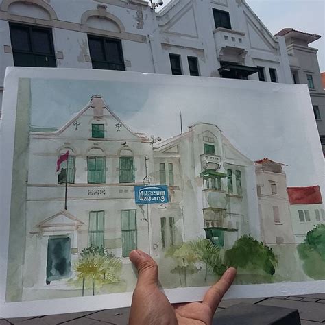 Detail Sketsa Gambar Kota Jakarta Koleksi Nomer 19