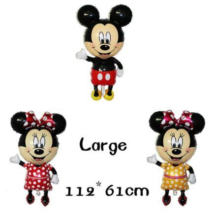 Mickey Minnie Mouse Christmas Inflatable Hot Air Balloon Decor Cm WeFlatables
