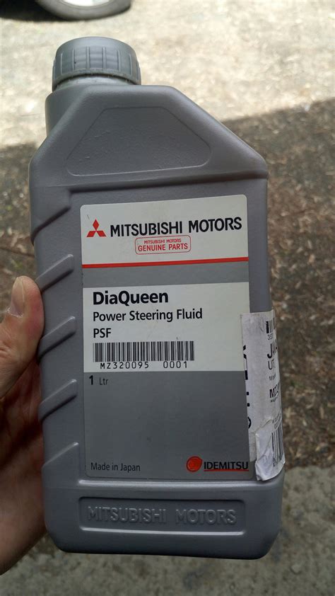 MZ320095 ЖИДКОСТЬ ДЛЯ Г У РУЛЯ DIAQUEEN P S FLUID 1L Mitsubishi