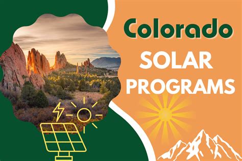 Colorado Solar Programs EcoGen America