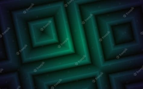 Premium Vector | Geometric modern green abstract background