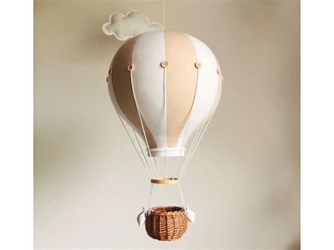 Hot Air Balloon Mobile Travel Theme Nursery Custom Mobile Addition To Cloud Baby Mobile