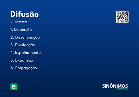 Significado Da Palavra Difusão - Difusão - Significado e Sinônimo - escreva.ai