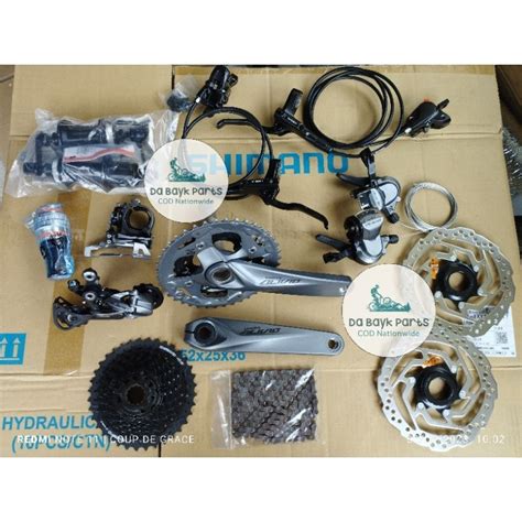 SHIMANO ALIVIO M4000 GROUPSET COMPLETE SET Shopee Philippines