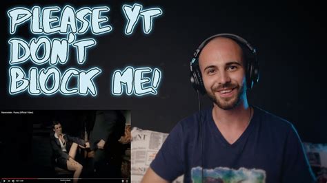 RAMMSTEIN PUSSY REACTION YouTube