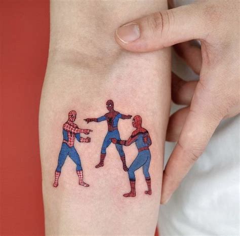 Small Spiderman Tattoos Unforgettable Tributes To A Hero