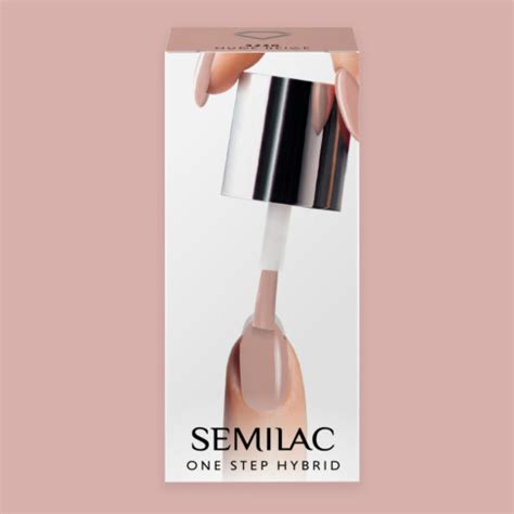 Semilac One Step Hybrid Lakier Hybrydowy Ml S Nude Beige