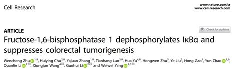 Cell Research I The Paper