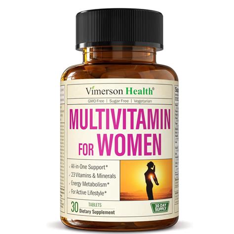 Best MULTIVITAMIN For WOMEN - Optimize ENERGY, BEAUTY & HEALTH – Vimerson Health