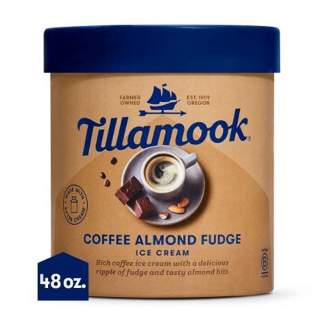 Tillamook Coffee Almond Fudge Ice Cream Tub Oz Ralphs