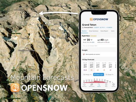 Mountain Weather Forecasts Opensnow