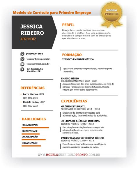 Frases De Habilidades Para Currículo Primeiro Emprego