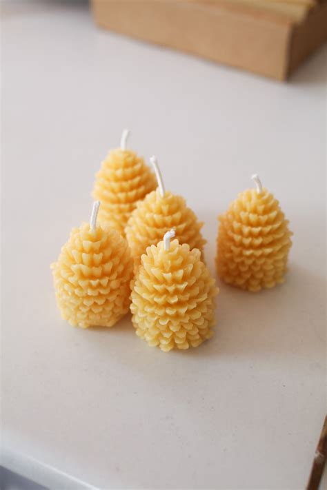 Pine Cone Candles Christmas Candle Bee Native