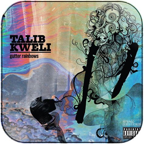 talib kweli gutter rainbows album cover sticker