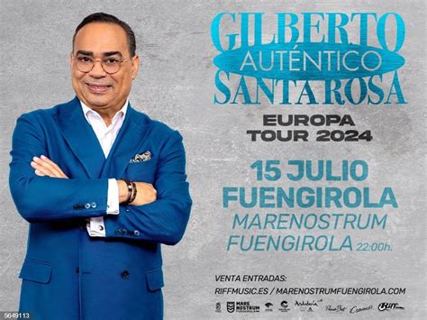 Gilberto Santa Rosa En Marenostrum Fuengirola Revista Imagen Latina
