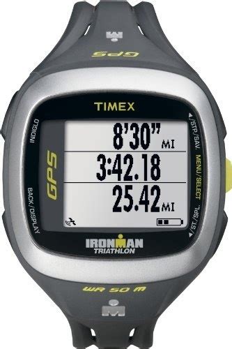 Timex Unisex T K Ironman Run Trainer Gps Speed Distance Gray