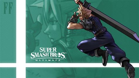 Super Smash Bros Ultimate Cloud By Nin Mario64 On Deviantart Smash