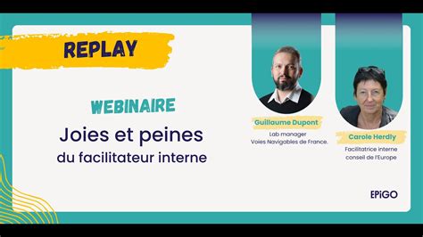 Joies Et Peines Du Facilitateur Interne YouTube