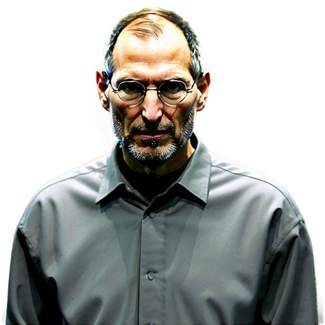 Download Steve Jobs Inspirational Leader Png 06122024 | Wallpapers.com