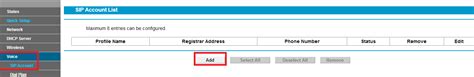 How To Configure Basic Voip Parameters On Voip Modem Router Tp Link