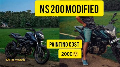 NS 200 MODIFIED MALAYALAM ഇതര കറഞഞ RATE പയനറഗ low cost