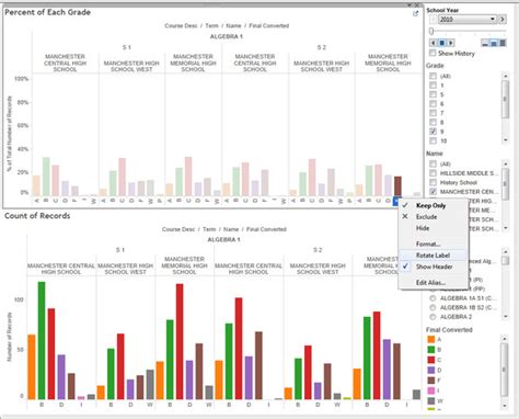 Labels in Bar Chart Tableau Public