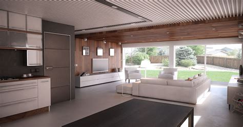 Open Floor Plan Modern House Design | Floor Roma