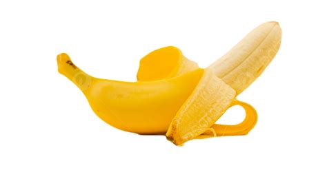 Brochetas De Plátano Amarillo Peladas Png Plátano Amarillo Peeling