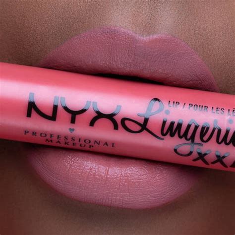 NYX Professional Makeup Lip Lingerie XXL Matte Liquid Lipstick 07 Warm Up LXXL07 PinkPanda Hr