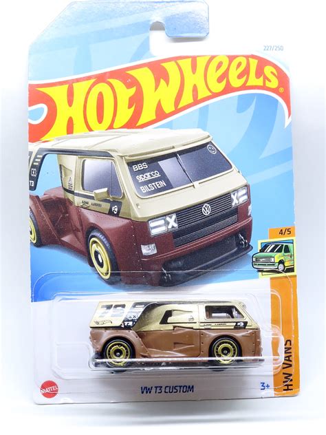 Jual Hot Wheels Vw Volkswagen T Custom Coklat Dengan Harg