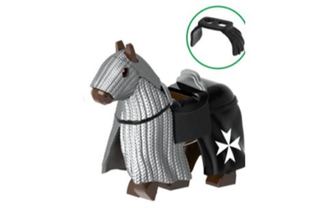 Боевая лошадь госпитальеров (Брикпанда) - аналог ЛЕГО БрикАрмс купить в ...