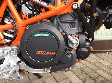 Schraubensatz Ktm Super Enduro R Orange Edelstahl Motor