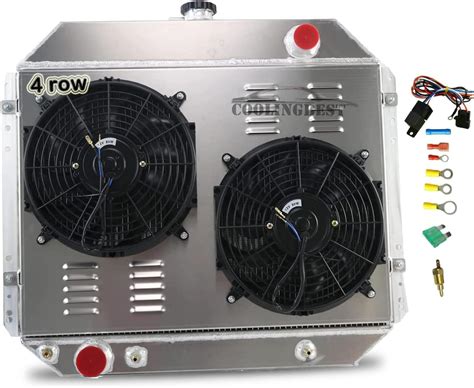 Amazon Alloyworks Row All Aluminum Radiator Fan Shroud Relay For