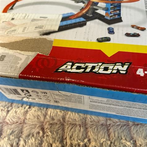 Hot Wheels Toys Hot Wheels Toy Car Track Set Sky Crash Tower Poshmark