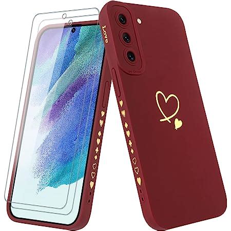 Lafunda Coque Compatible Avec Samsung S21 FE 5G Silicone Coque De