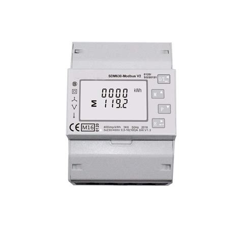 Buy A Sdm Modbus Rs Din Rail Kwh Three Phase Energy Meter