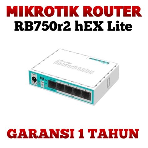 Mikrotik Router Rb750r2 Hex Lite Shopee Malaysia