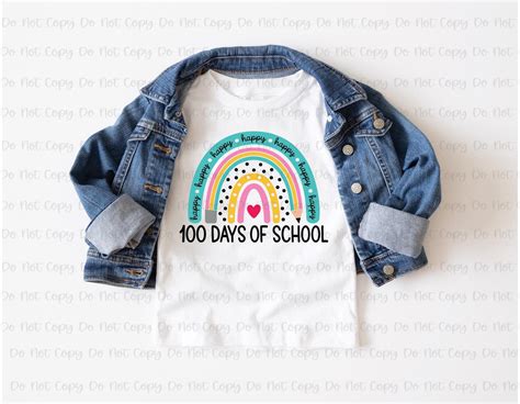 100 Days of school rainbow – shopollieandco