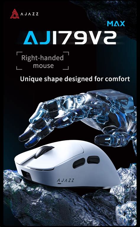 aj  max wireless gaming mouse ajazz long range office mouse