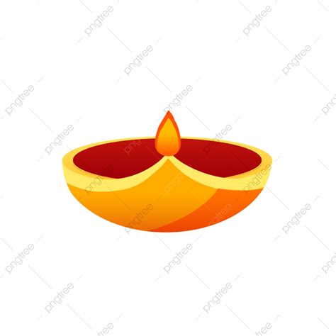 Oil Lamps Clipart Transparent Background Indian New Year Gudipada