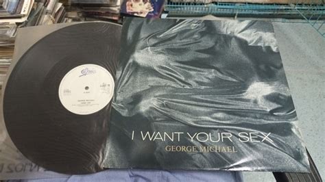 英版 George Michael I Want Your Sex monogamy mix Hard Day 舊版 黑膠 LP 興趣及遊戲 音樂樂器 配件 音樂與
